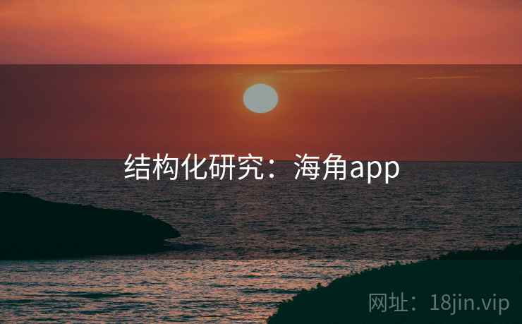 结构化研究：海角app