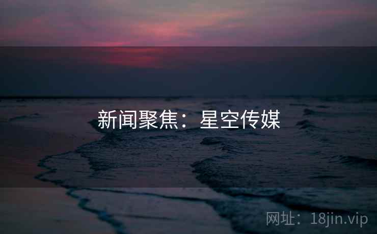 新闻聚焦：星空传媒