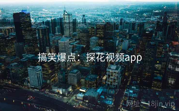 搞笑爆点：探花视频app